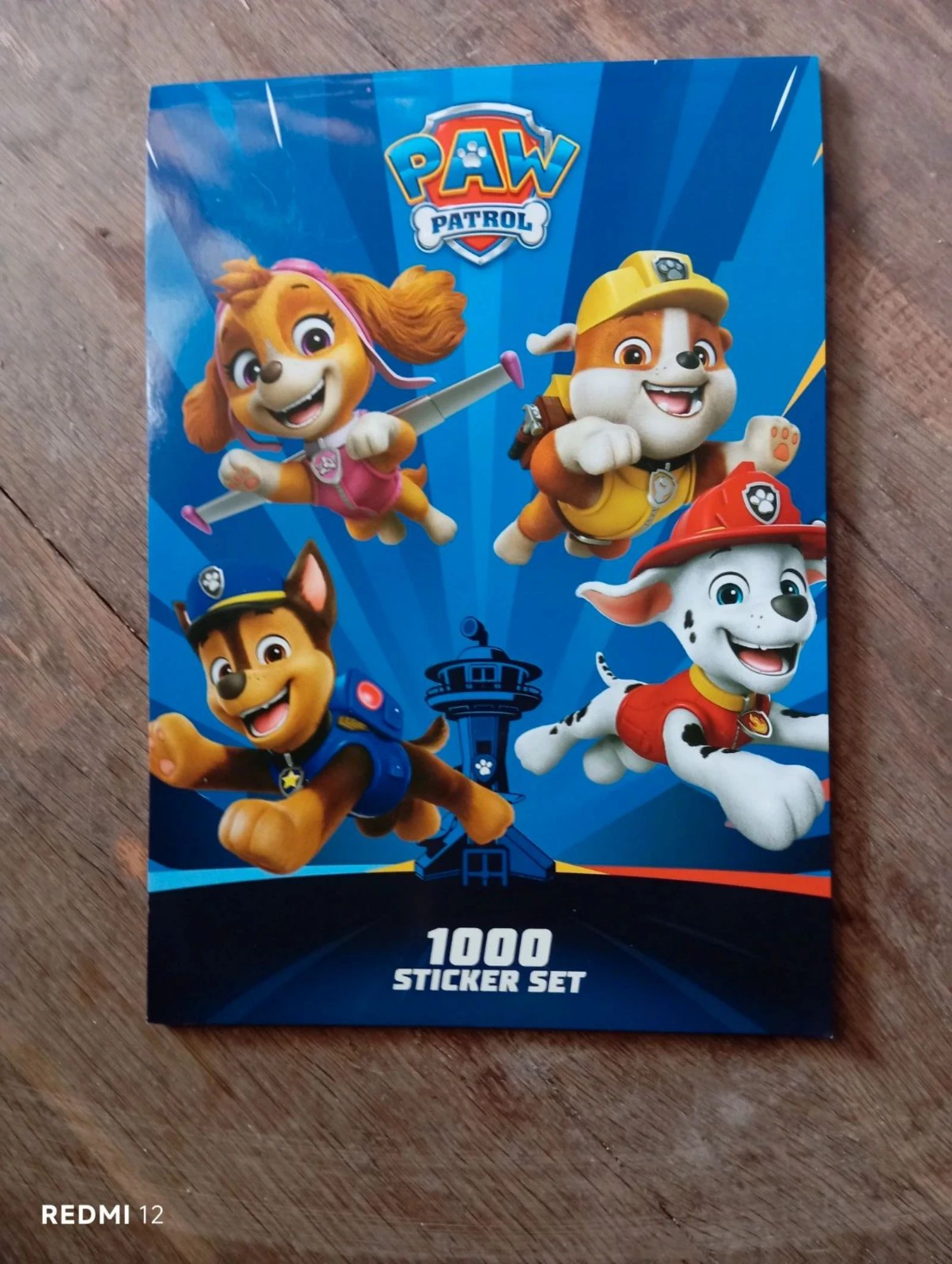 4 puzzle Paw Patrol wood + Kit 1000 Sticker gift – photo 3